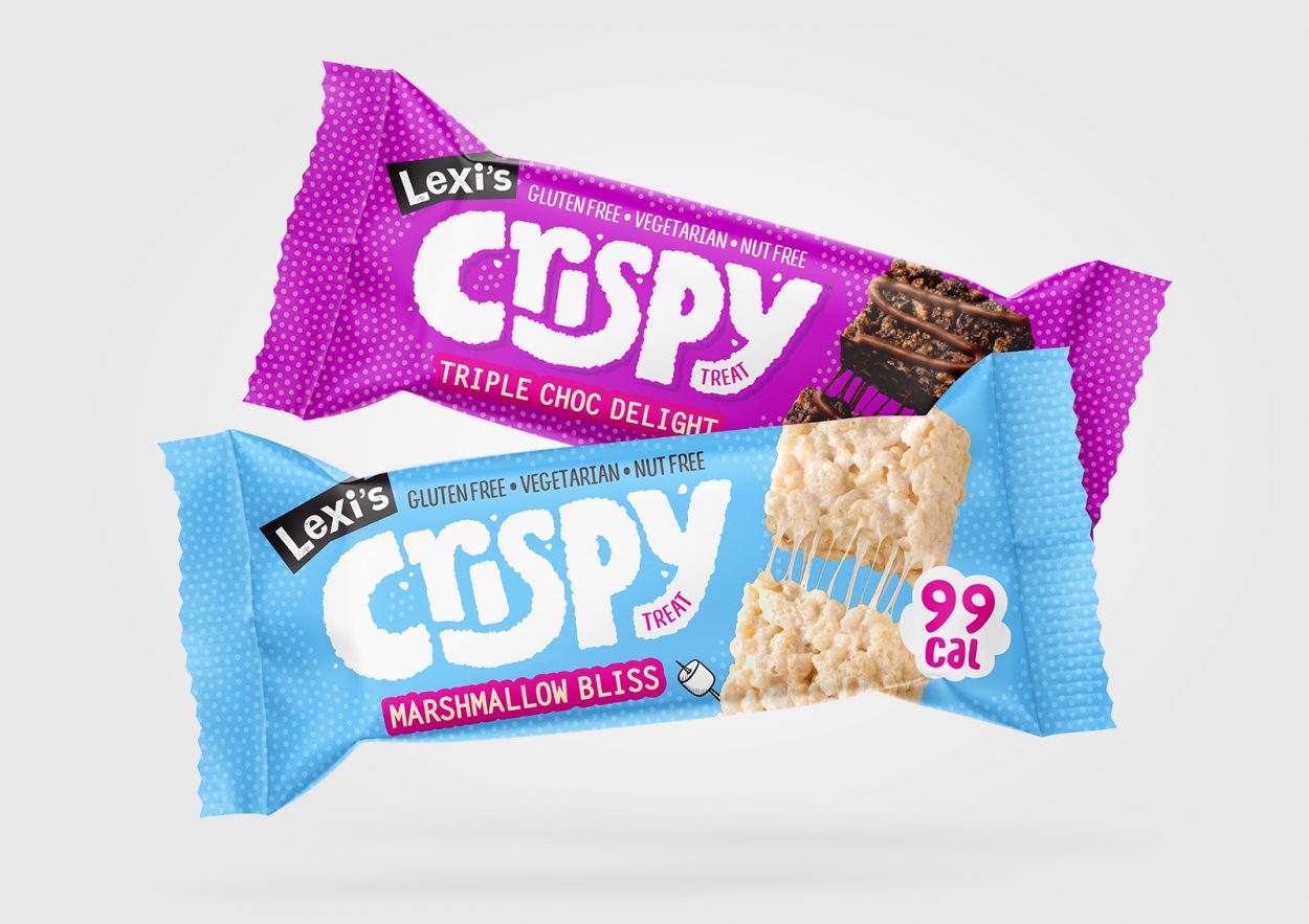 lexis crispy treats 99cal Hannah Meur Design Packaging Design Branding